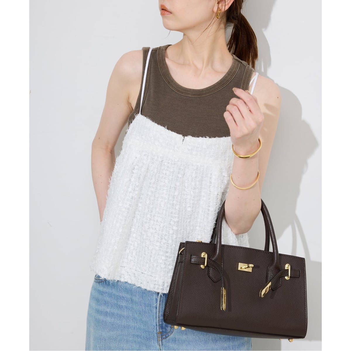 フロントスキッパーラッフルブラウス | スローブ イエナ(SLOBE