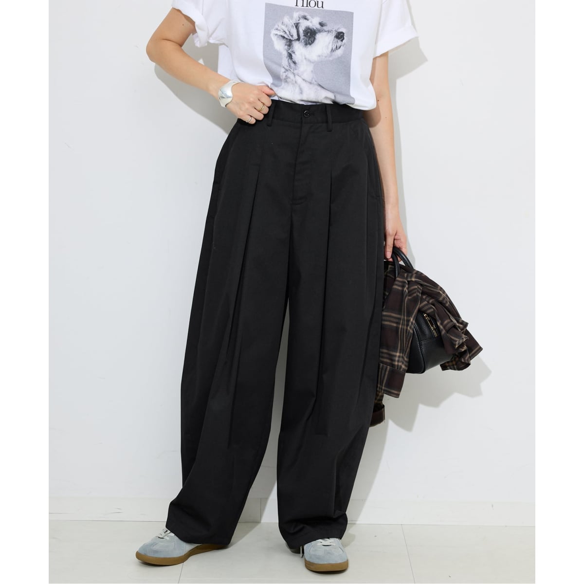 パンツ SLOBE IENA LEDENIM TUCK TROUSER 38 LE DENIM TUCK TROUSER | スローブ イエナ(SLOBE IENA) | マルイ