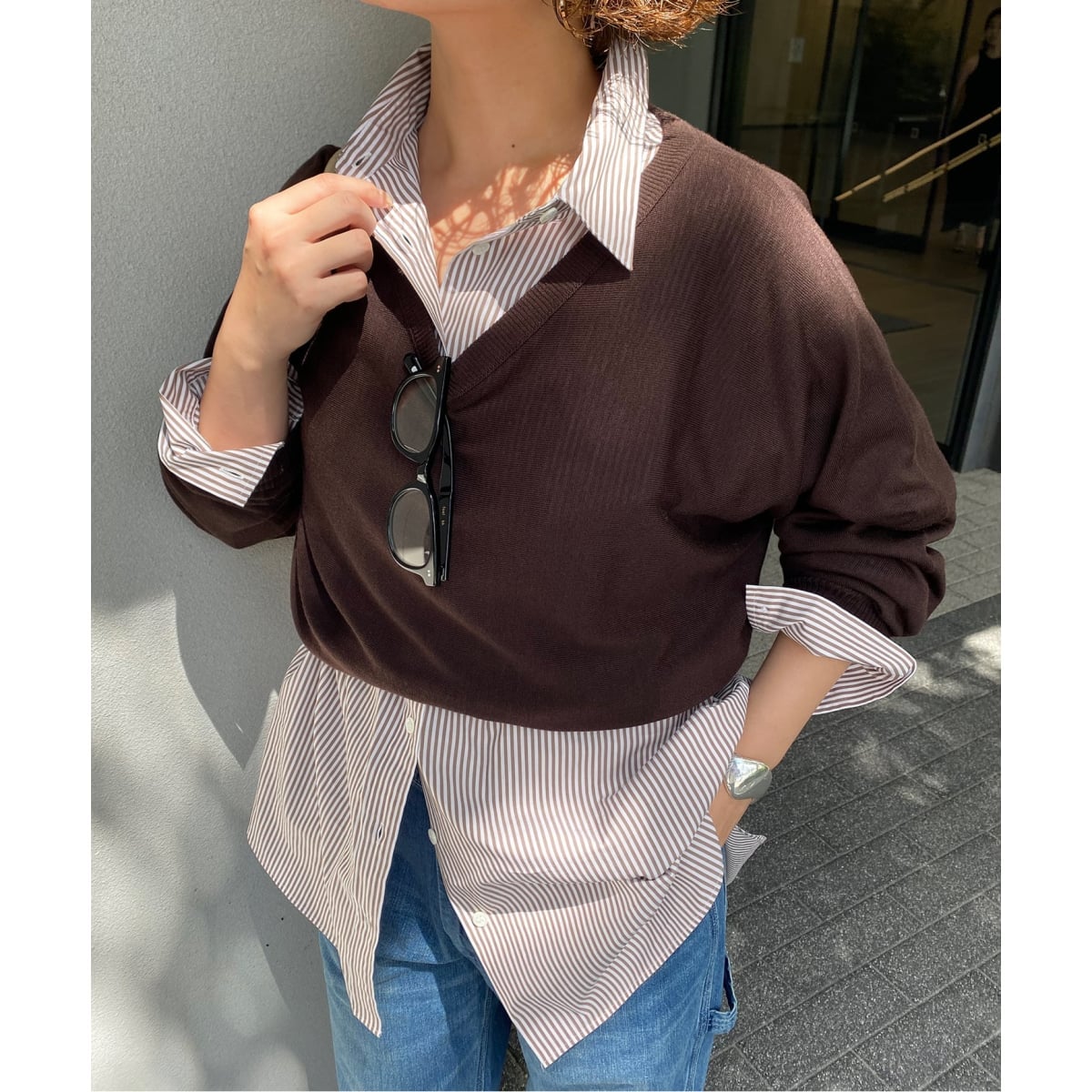 SLOBE IENA　ビエラチェックルーズシャツ　チェック柄　ルーズフィット ビエラチェックルーズシャツ | スローブ イエナ(SLOBE IENA
