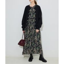 《WEB限定/追加2予約》FLOWER PRINT ワンピース
