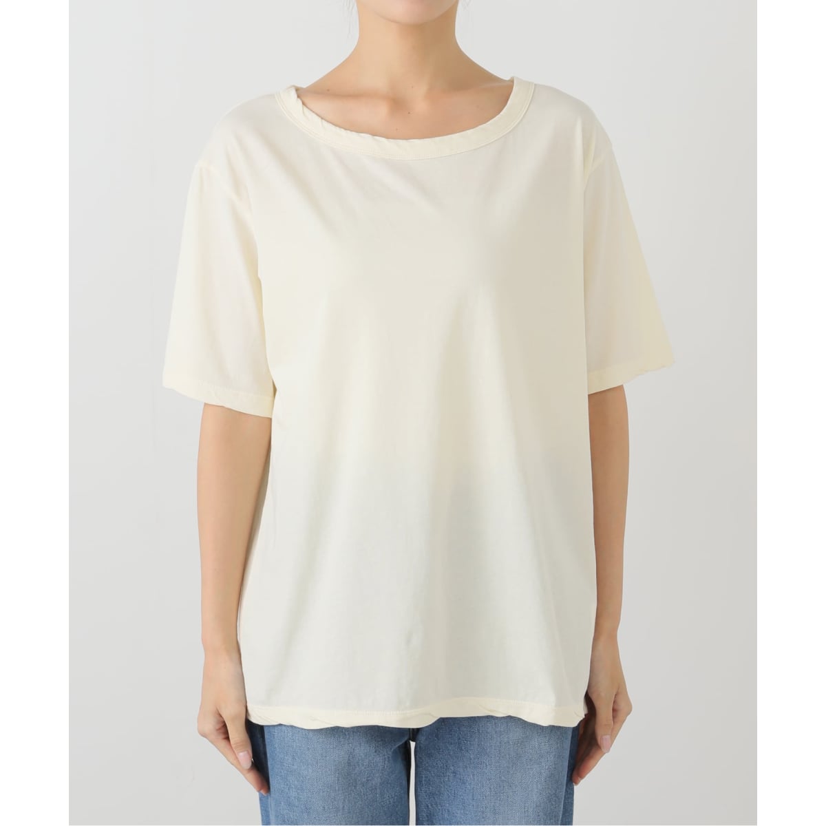 新品♥spick & span スピック リネン天竺テンジクTシャツ ブラック Spick & Span T-shirt sellection｜Spick & Span（スピック