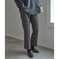 《吸湿発熱/WEBのみ4サイズ展開》CIRCULATE WARM スティックパンツ