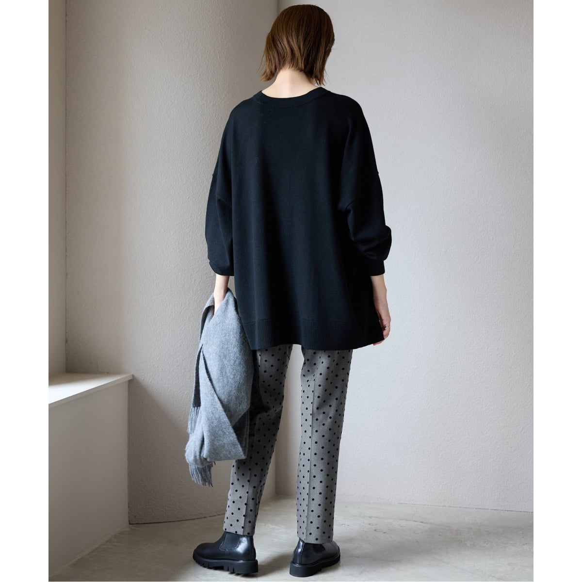 吸湿発熱/WEBのみ4サイズ展開》CIRCULATE WARM スティックパンツ
