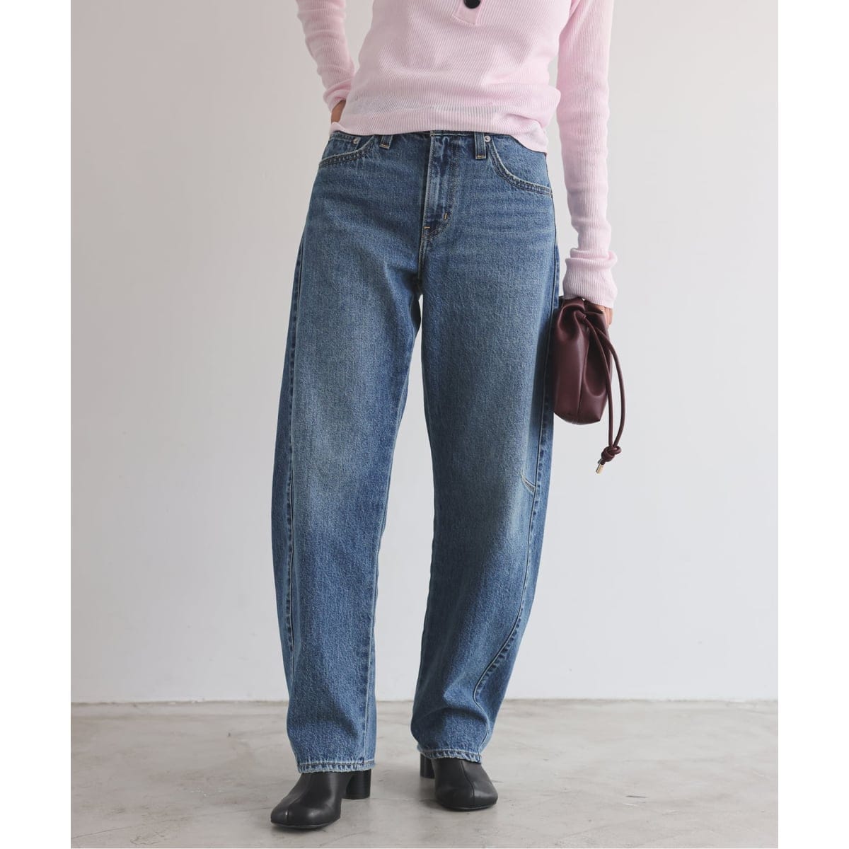 Levi's/リーバイス SLOBE別注 BAGGY DAD BARREL デニムパンツ