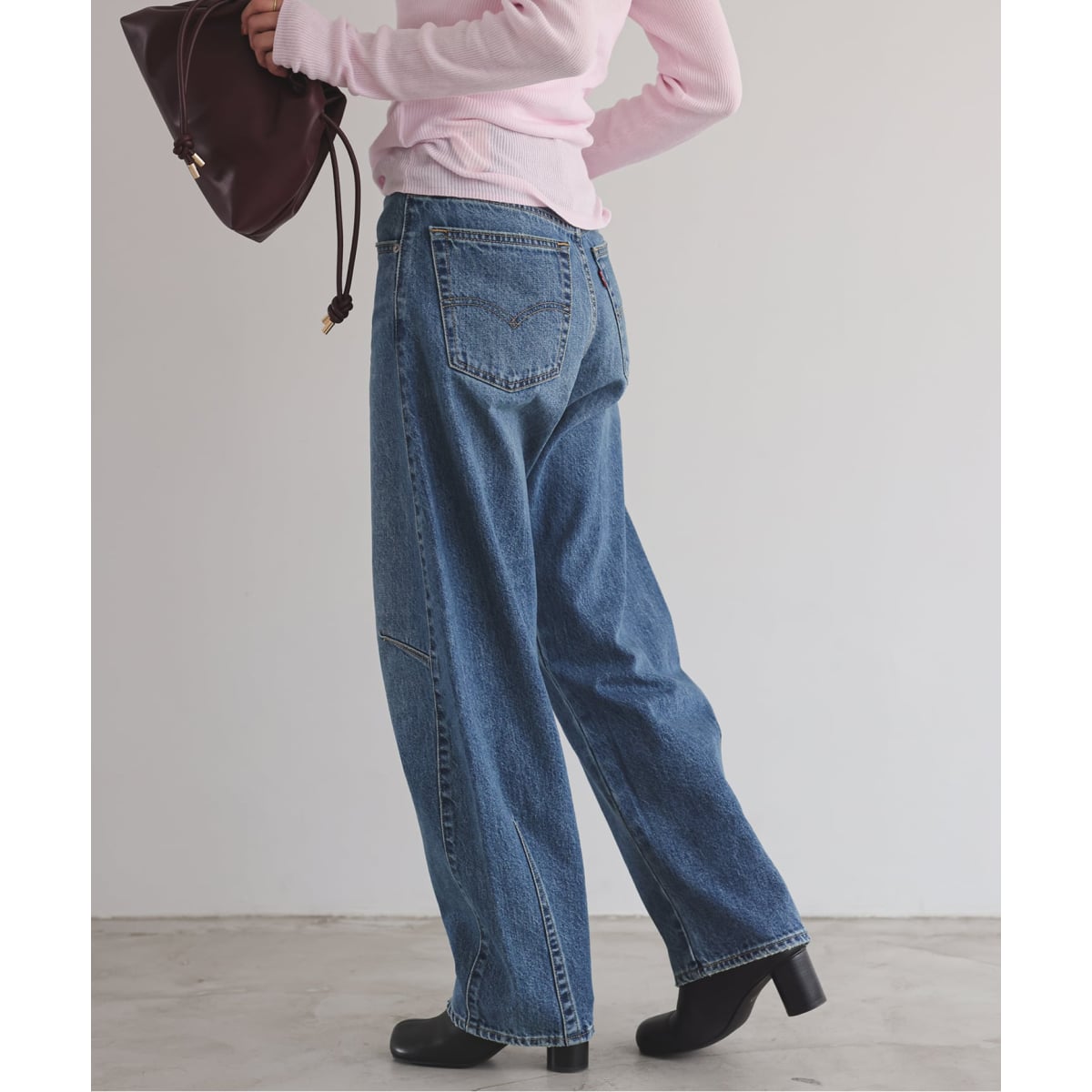 Levi's/リーバイス SLOBE別注 BAGGY DAD BARREL デニムパンツ