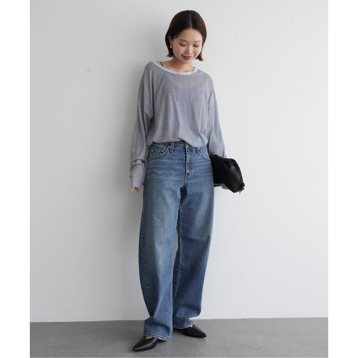 Levi's/リーバイス SLOBE別注 BAGGY DAD BARREL デニムパンツ