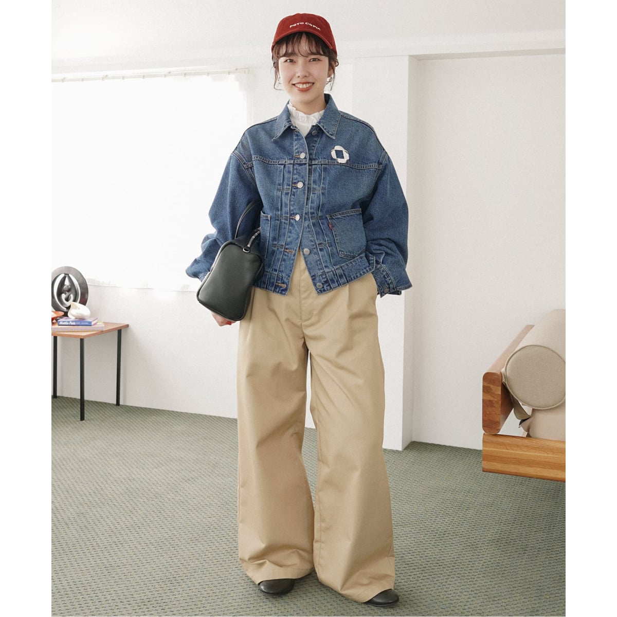 Levi's/リーバイス SLOBE別注 BALLOON SLEEVE TRACKER デニムジャケ