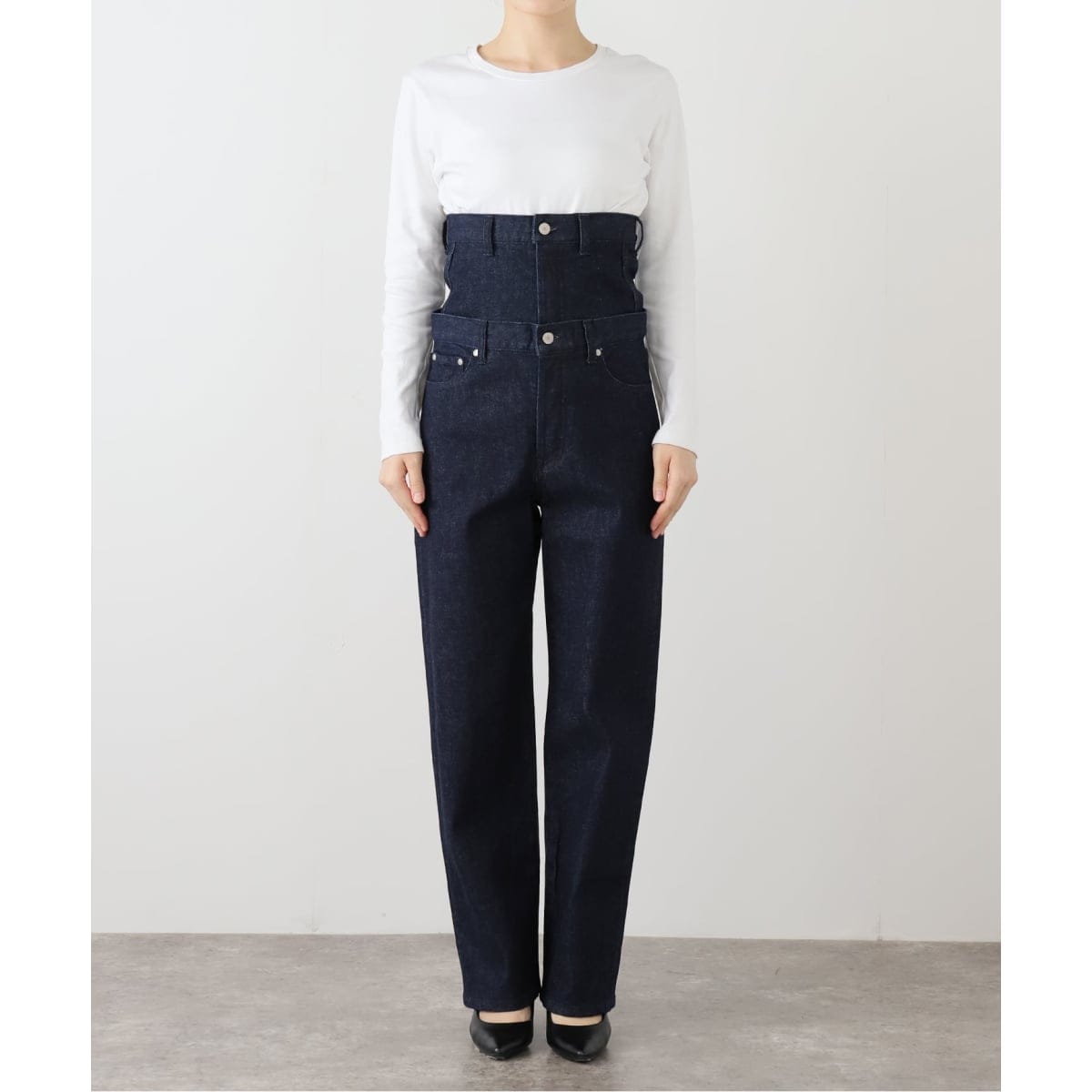 SLOBE IENA/ディッキーズSLOBE別注ハイウエストスラックス38 Dickies/ディッキーズ SLOBE別注 ハイウエストスラックス