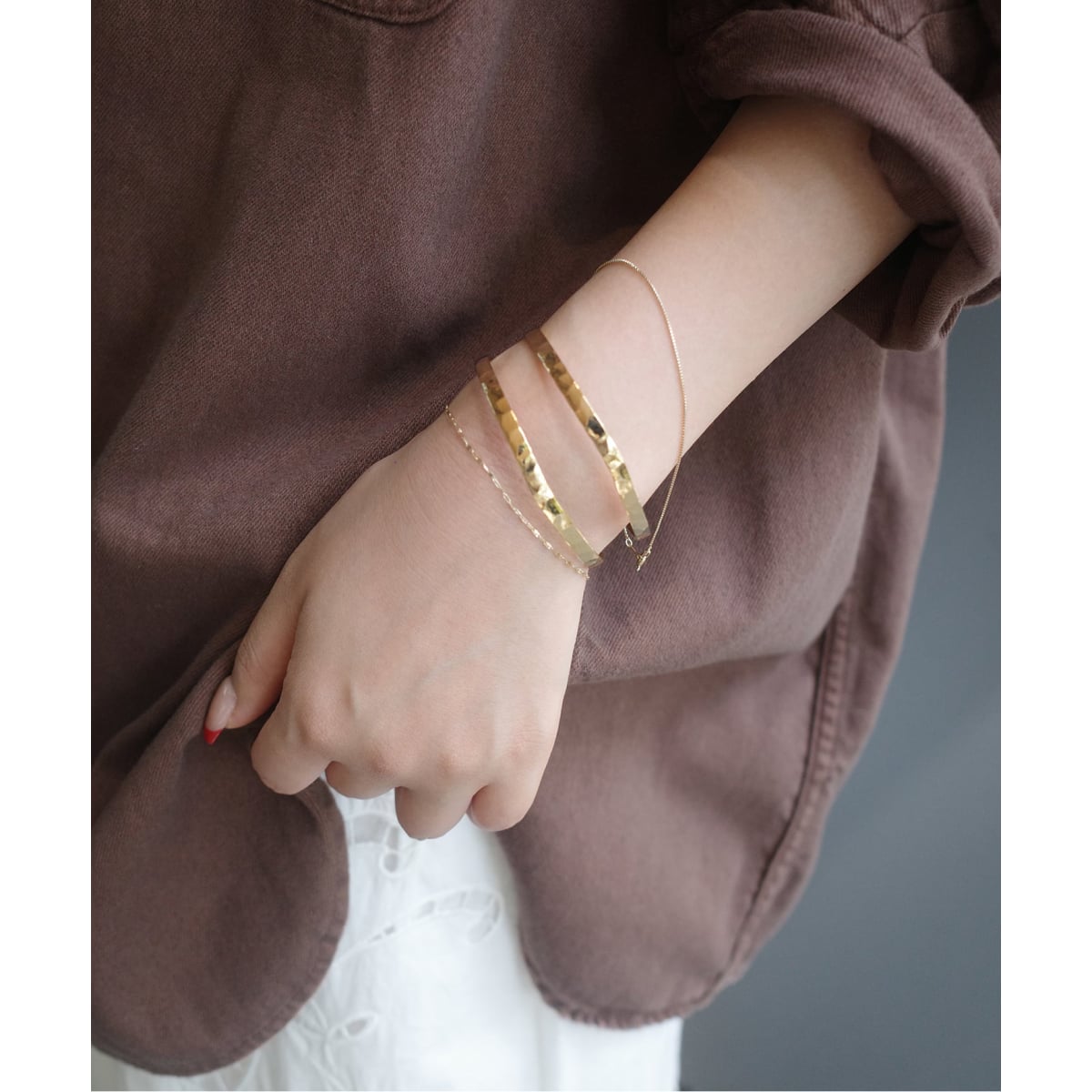 CLANATE クランテ  シルバーワイドバングル　 SLOBE iena CLANATE/クランテ】シルバーワイドバングル | スローブ イエナ