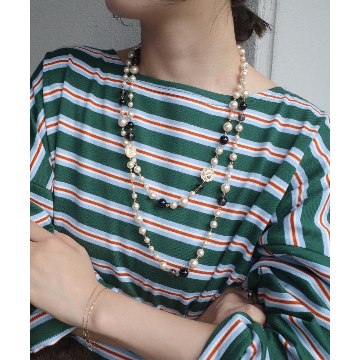 ルイーズダマス SLOBE別注 2WAYネックレス LOUISE DAMAS ネックレス 「追加3」 DAMAS/ルイーズダマス SLOBE
