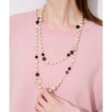 SLOBE パールチェーンMIXネックレス