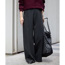 《WEBのみ4サイズ展開/予約》TRワイドトラウザー