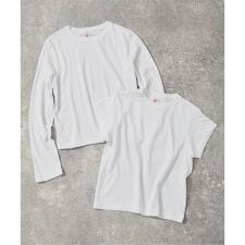 《2枚セット》Hanes/ヘインズ DODOJEAN 2Pカットソー