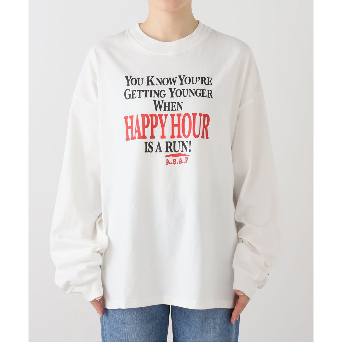 スローブ イエナ（SLOBE IENA）/PARROTT CANVAS/パロットキャンバス ロングスリーブTシャツ PC25212018 PARROTT CANVAS/パロットキャンバス ロングスリーブTシャツ PC25212018