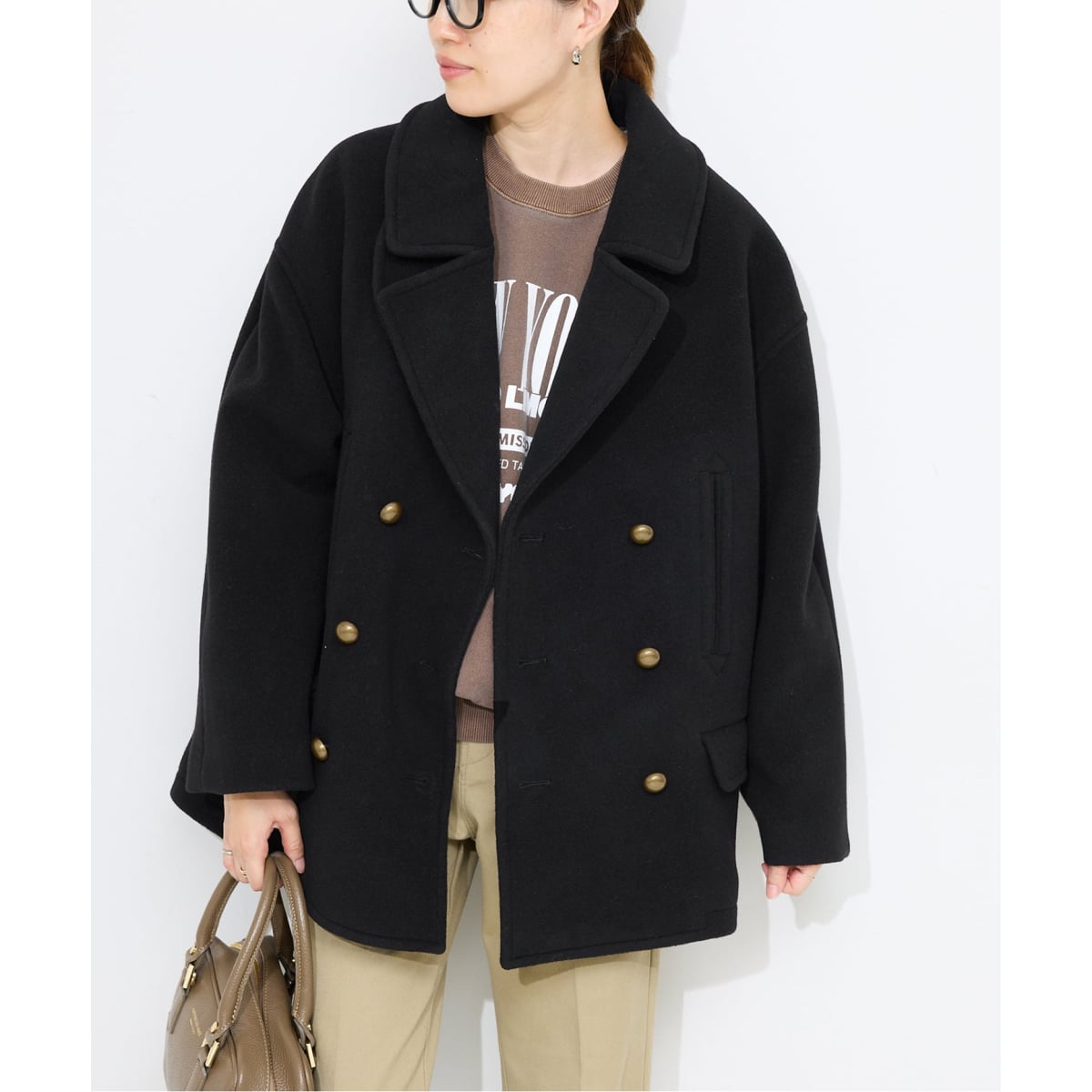 Spick＆Span WメルトンPコート Spick & Span - 新品 スピック&スパン WメルトンPコートの通販