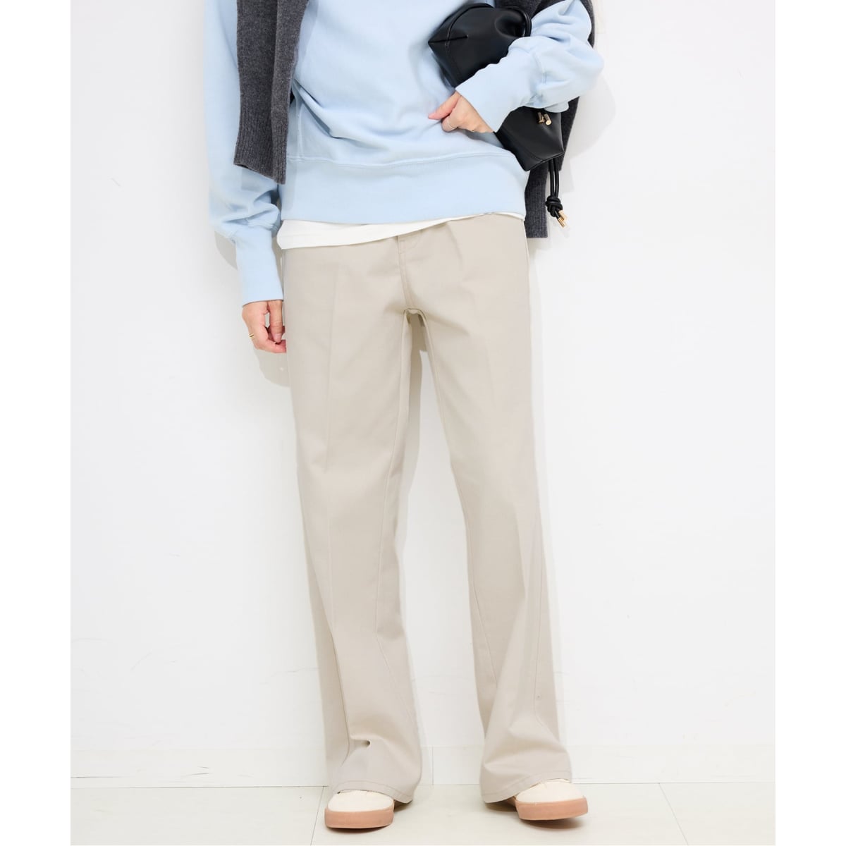 ディッキーズスローブイエナ別注 Dickies/ディッキーズ SLOBE別注 ハイウエストスラックス