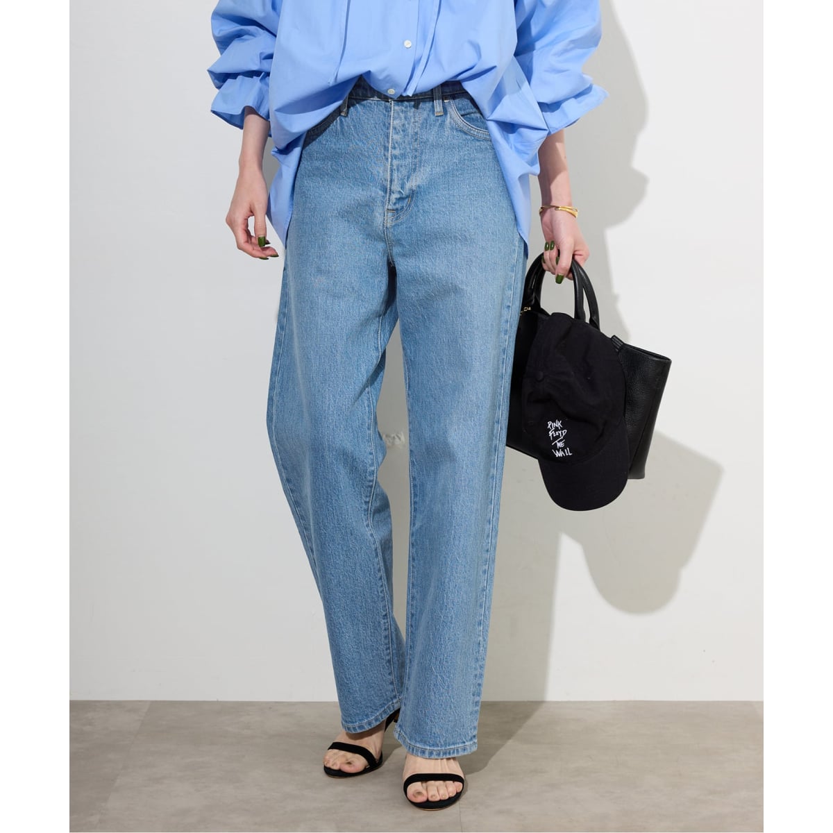 パンツ Spick & Span 5 1/2 LOOSE-LINE DENIM Spick & Span（スピックアンドスパン）の「5 1/2 LOOSE-LINE