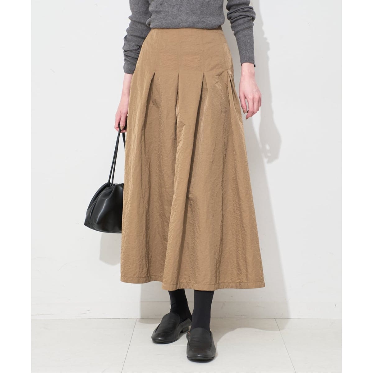 スローブイエナ　フィブリルマーメイドフレアスカート　38 ブラウン 追加》フィブリルマーメイド フレアスカート（その他スカート