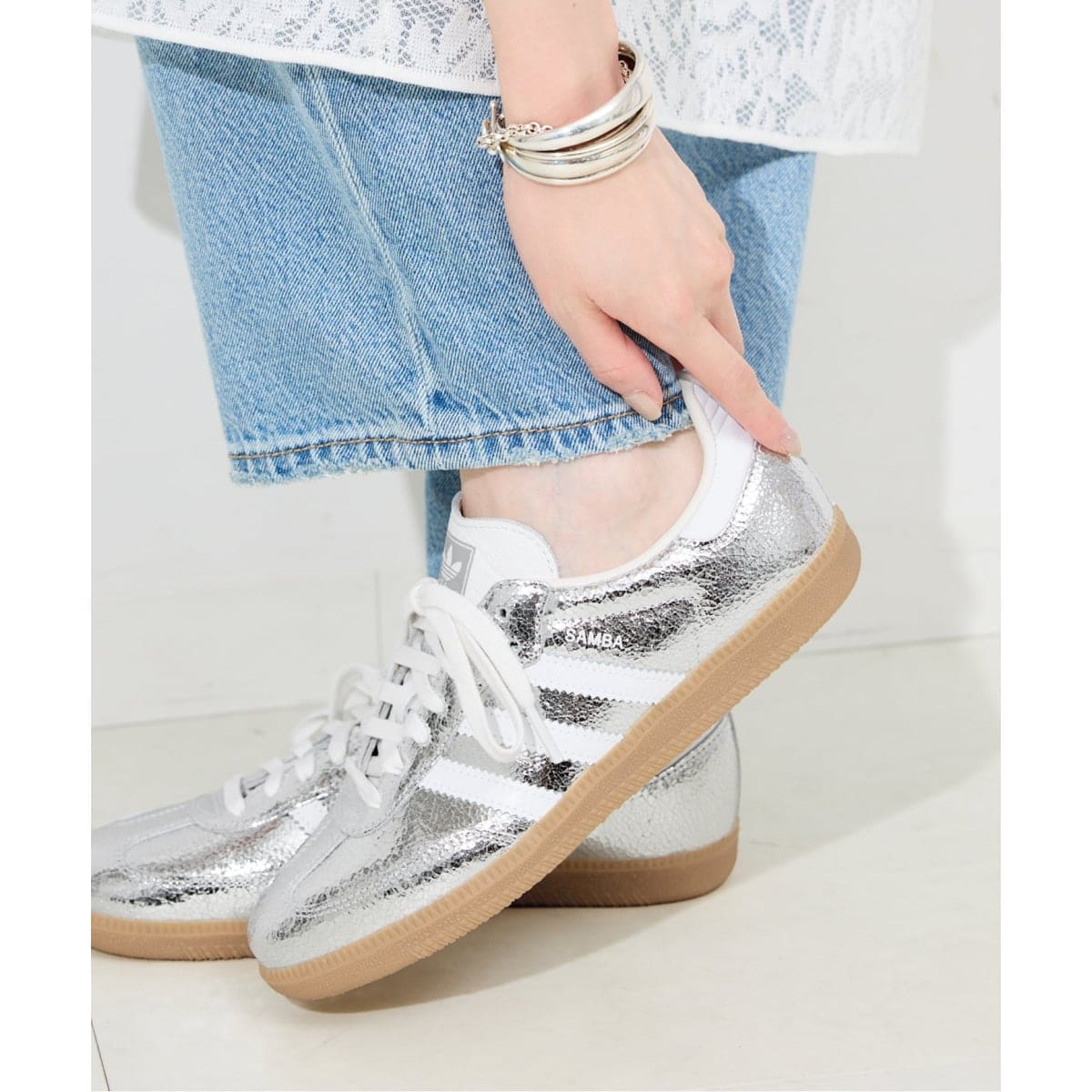 [}C]sǉ\tadidas/AfB_X SAMBA OG W JR0035/X[u CGiiSLOBE IENAj Vo[