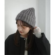 スローブ イエナ(SLOBE IENA)の《WEB限定カラー/追加》Fratelli Talli MOHAIR KNIT CAP 3874 M