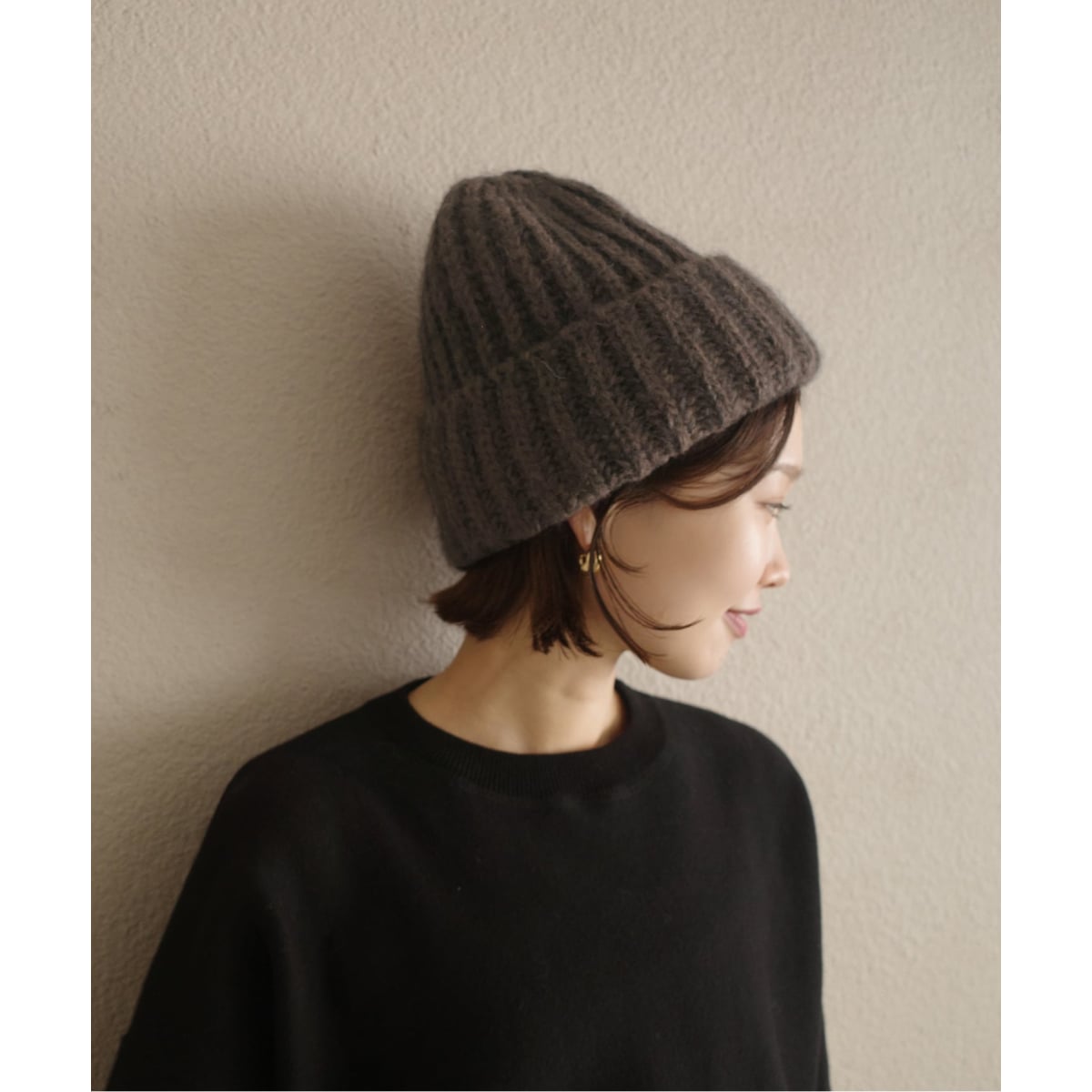 [}C]sWEBJ[/ǉ\tFratelli Talli MOHAIR KNIT CAP 3874/X[u CGiiSLOBE IENAj uE A
