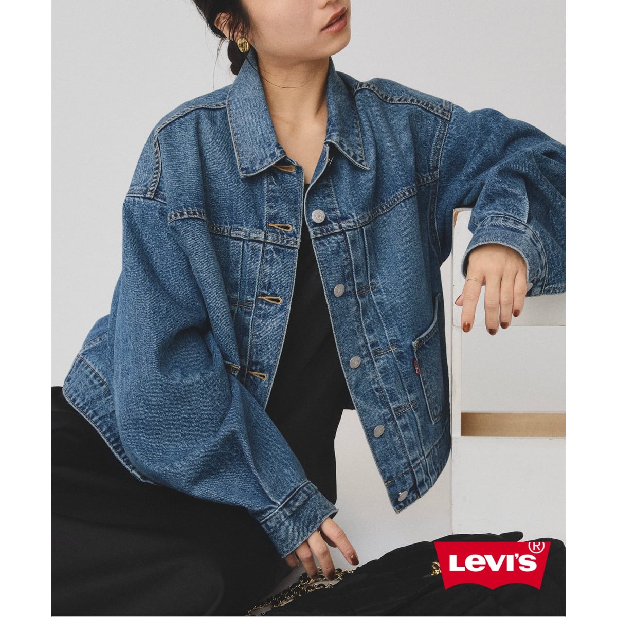 別注【LEVI'S/リーバイス】*relume XL TRUCKER：デニム