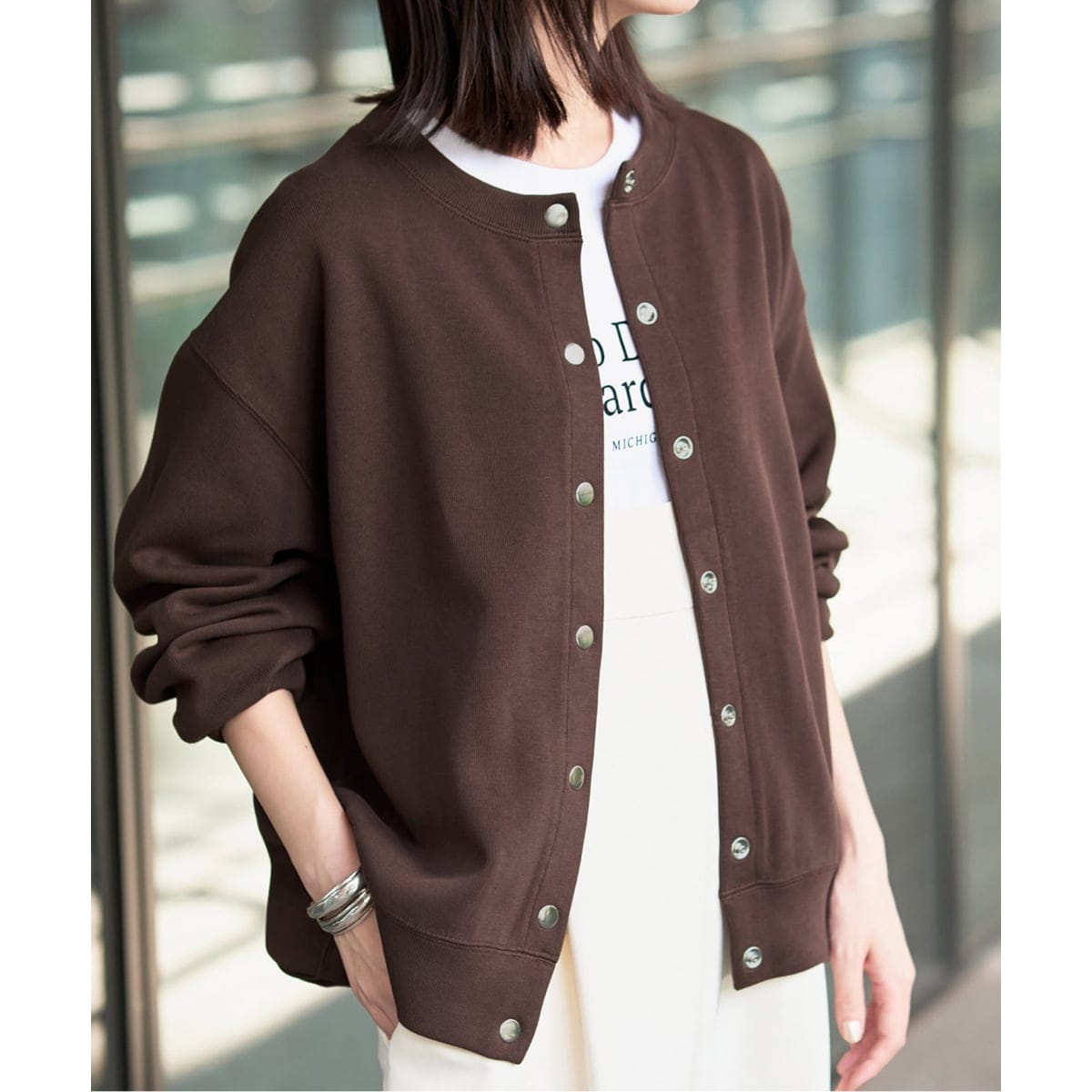 フレンチリネンアンサンブルカーディガン | イエナ(IENA