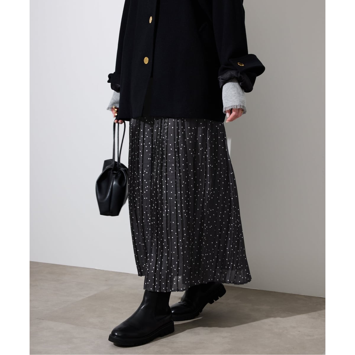 ドットプリーツスカート | スローブ イエナ(SLOBE IENA) | マルイ