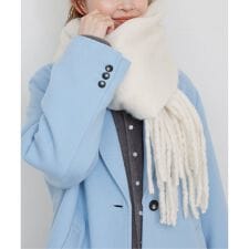 スローブ イエナ(SLOBE IENA)の《追加》SLOBE IENA エアリーカラーストール