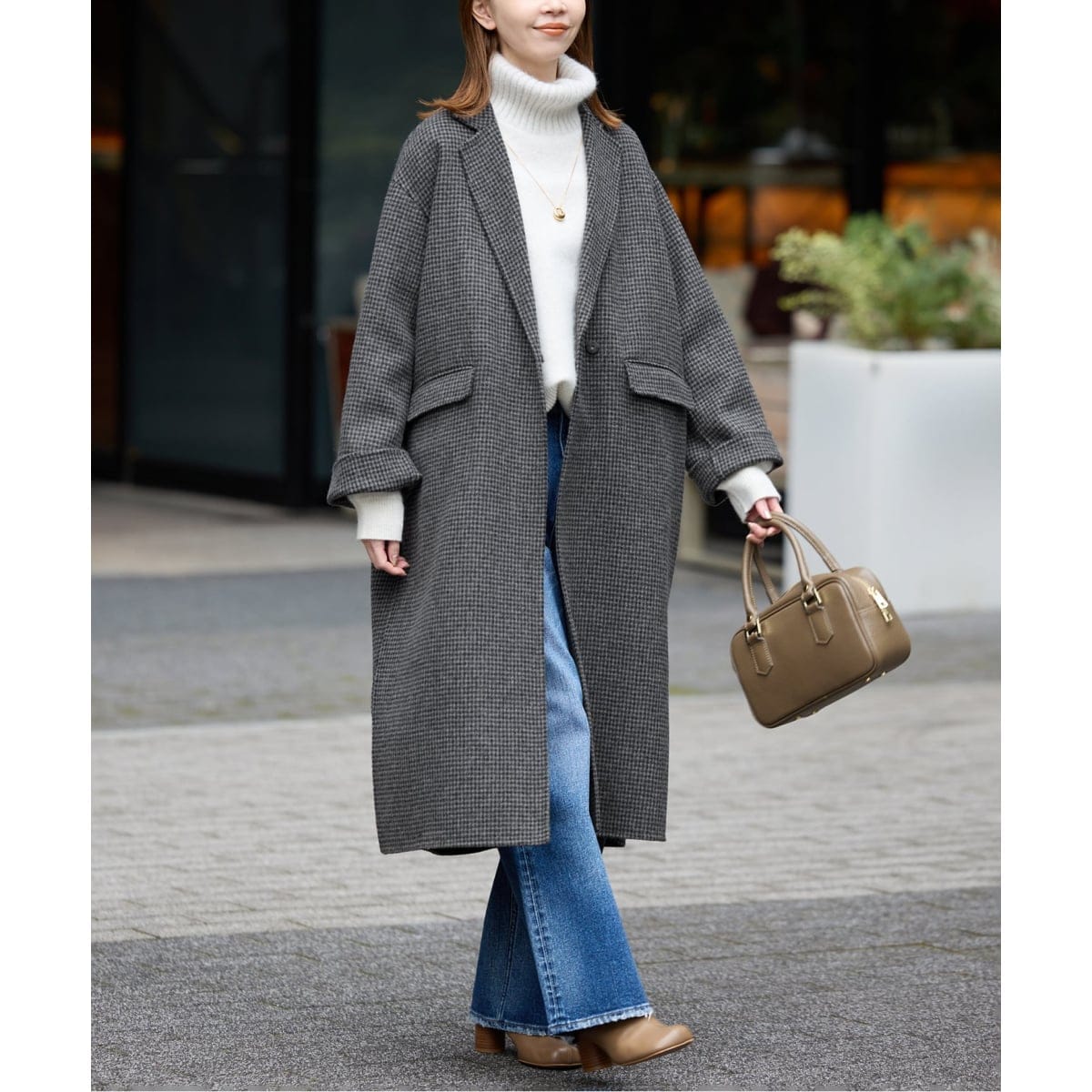 追加2》souple woolダブルフェイスチェスターコート | スローブ イエナ