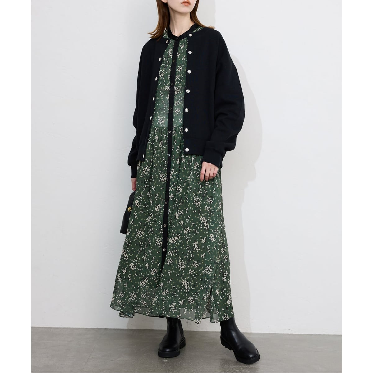 インドパネルティアードワンピース | スローブ イエナ(SLOBE IENA