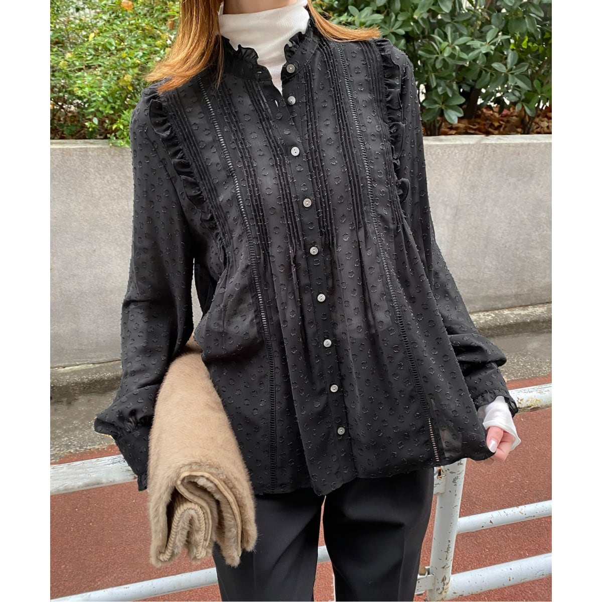 追加2》LE DENIMクロップドシャツ | スローブ イエナ(SLOBE IENA