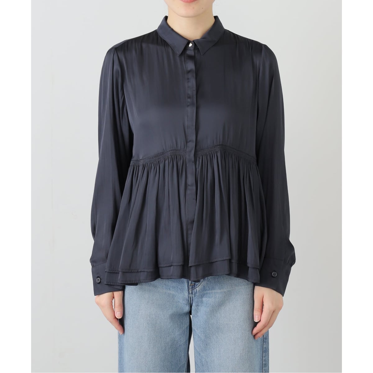 habi Flower ブラウス | スローブ イエナ(SLOBE IENA) | マルイウェブ