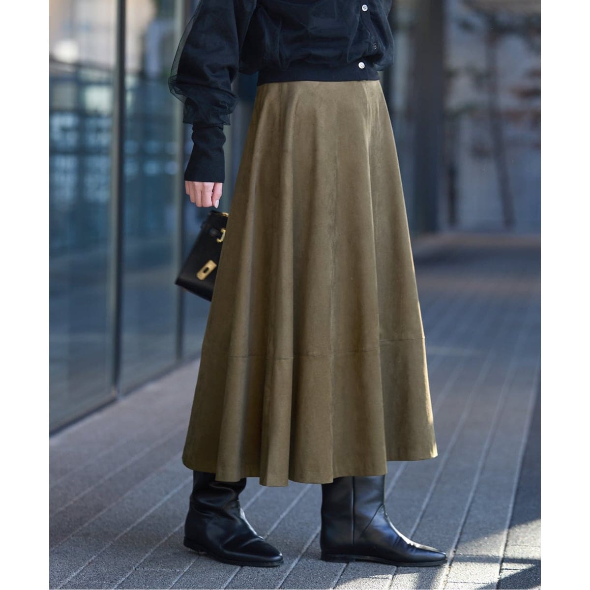 リネン混タイトスカート | スローブ イエナ(SLOBE IENA) | マルイ