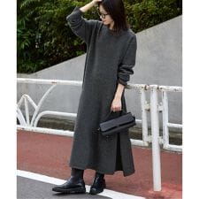 スローブ イエナ(SLOBE IENA)のフレアーニットワンピース