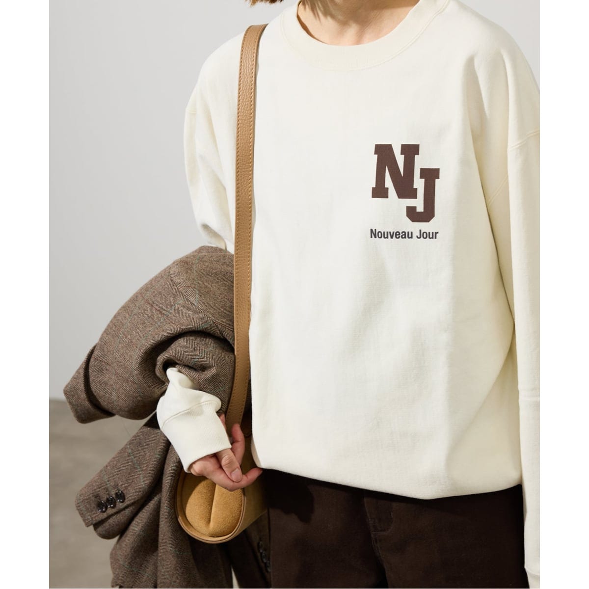 スローブ イエナ（SLOBE IENA）/アソートロゴ裏毛BIG プルオーバー アソートロゴ裏毛BIG プルオーバー | スローブ イエナ(SLOBE IENA