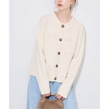 スローブ イエナ(SLOBE IENA)の《追加》SUNNY STUDIO ニットカーディガン 97026