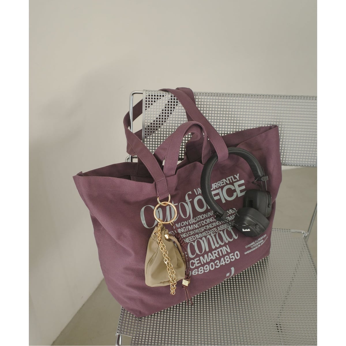 追加2》The Skirt Chronicles SLOBE別注 キャンバスミニトートバッグ