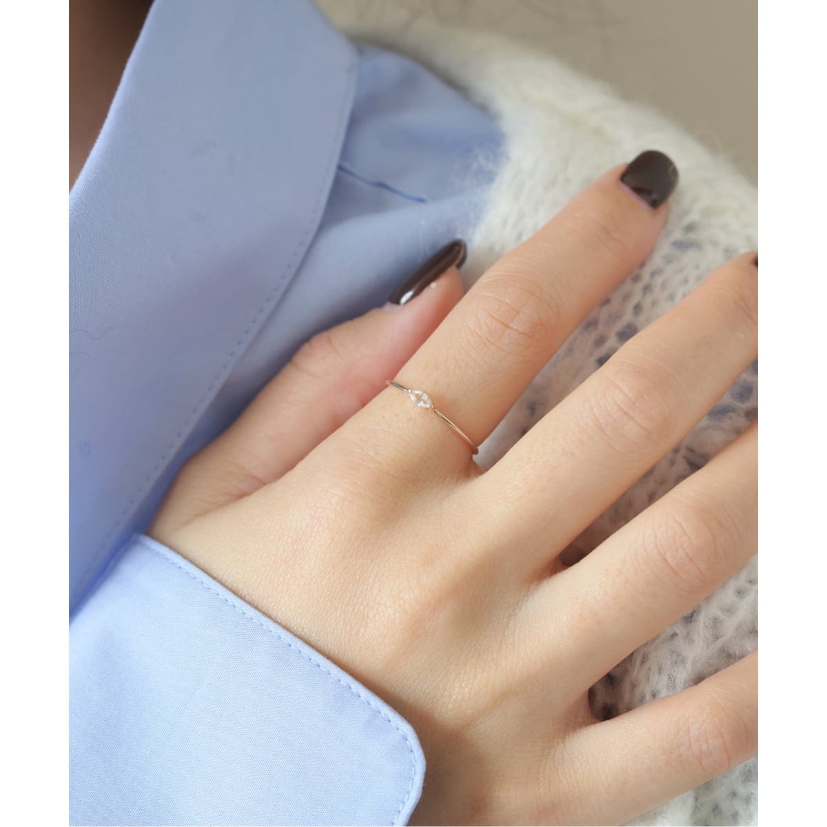 WEB限定サイズあり》ODUL SLOBE別注 スクエアカットリング | スローブ