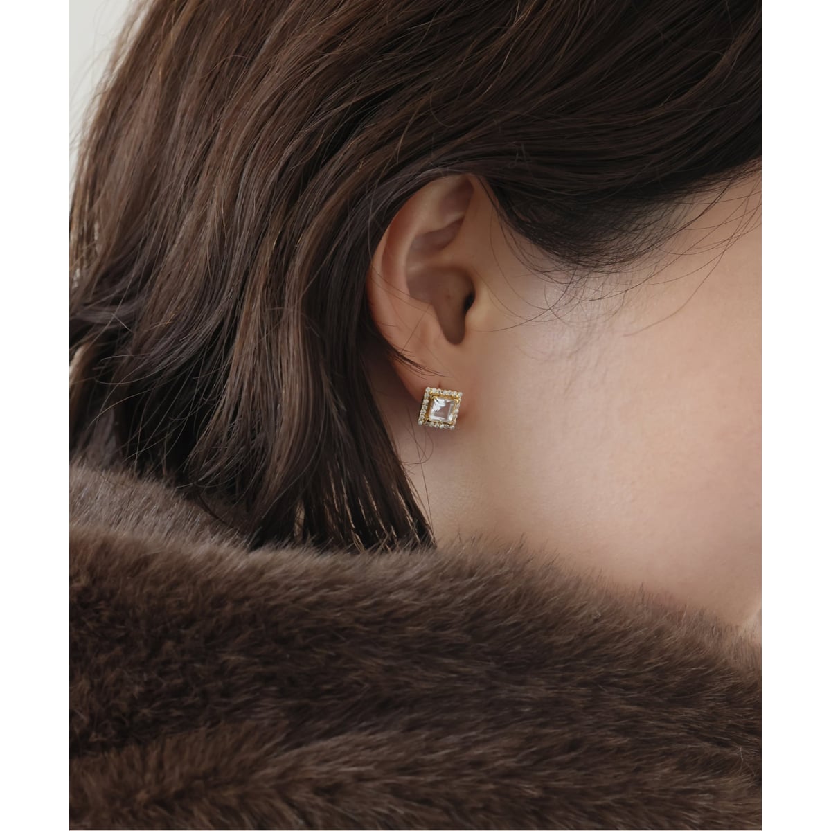 ODUL/オジュール SLOBE別注 スクエアカットピアス | スローブ イエナ