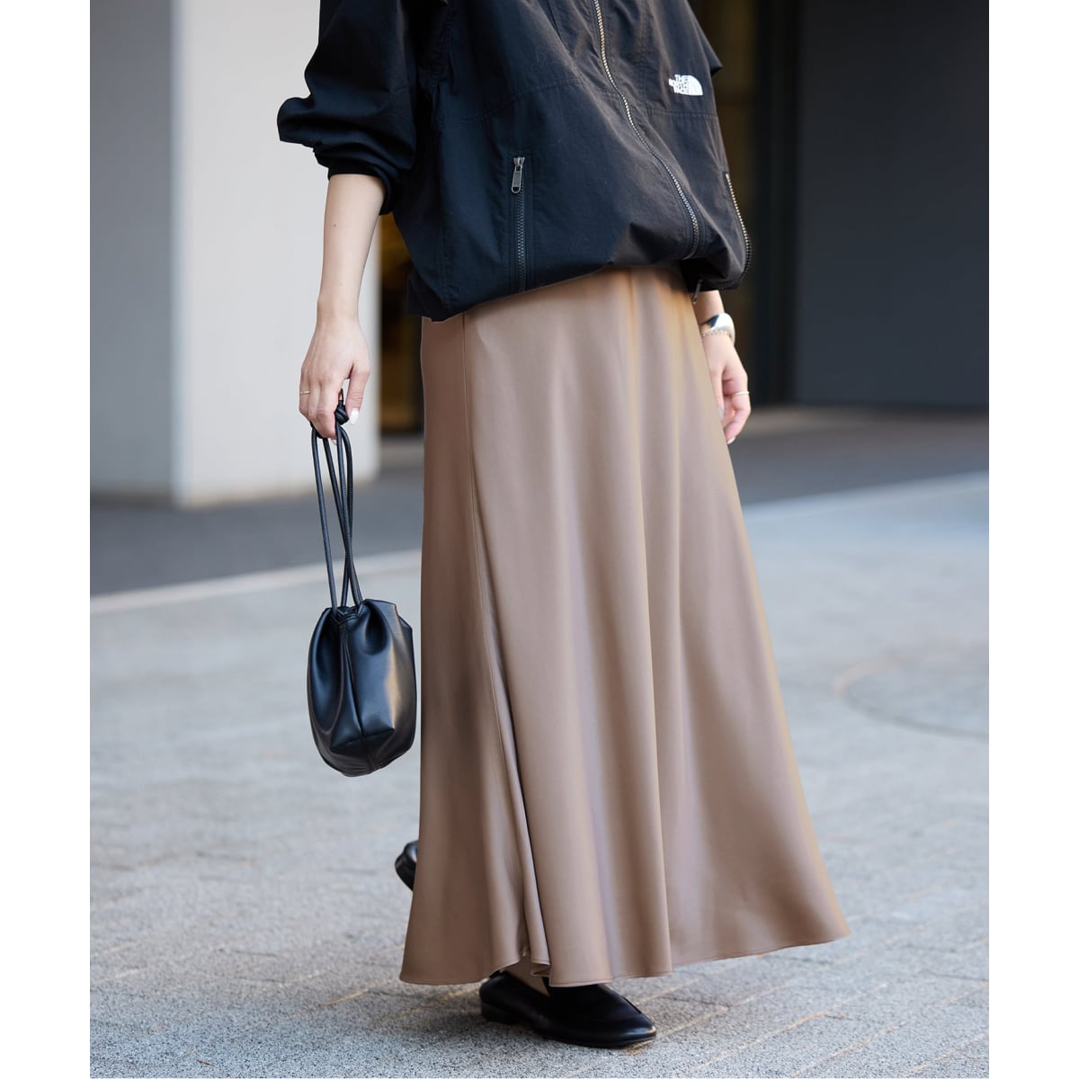 ランダムタックボリュームスカート | スローブ イエナ(SLOBE IENA