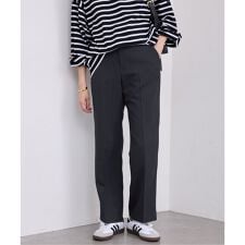 《セットアップ対応可/3サイズ展開》ウォッシャブルツイルストレートパンツ