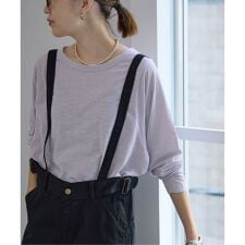 シアー天竺ニュアンスプルオーバー