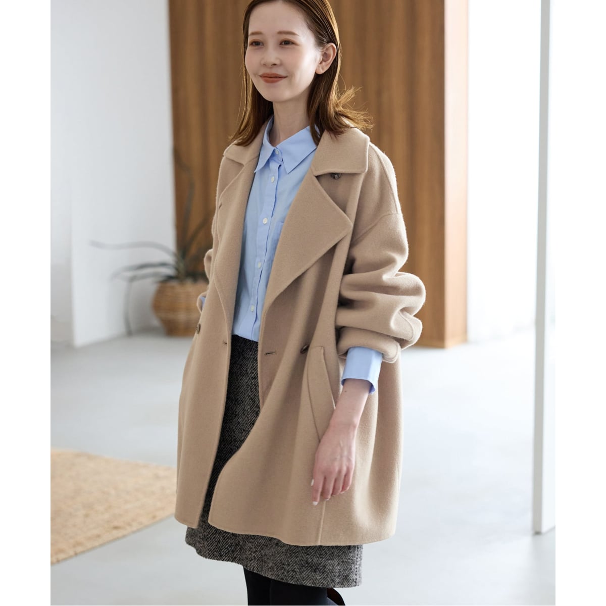 T/WメルトンビックPコート | スローブ イエナ(SLOBE IENA) | マルイ