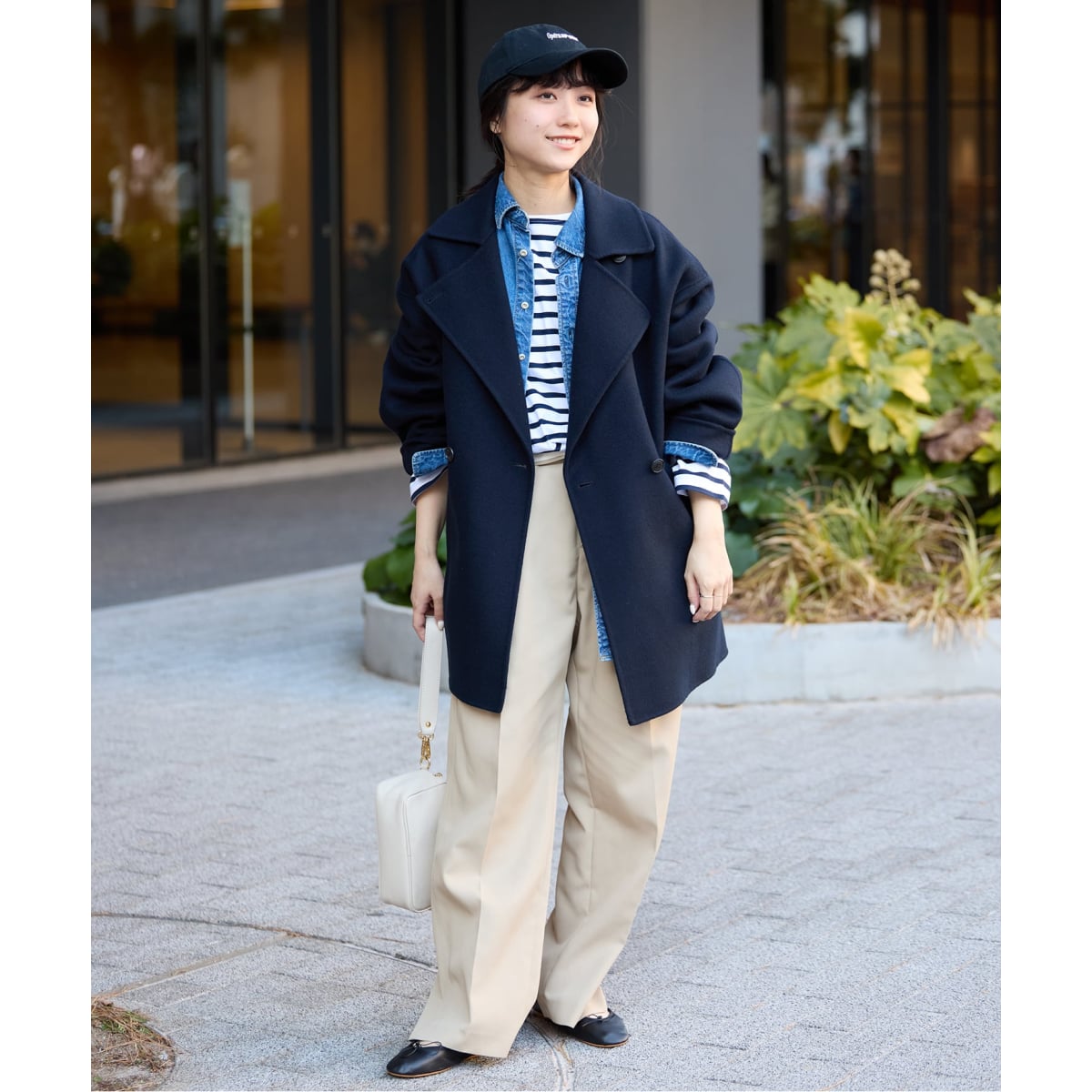 追加》souple wool ダブルフェイスミドルコート | スローブ イエナ