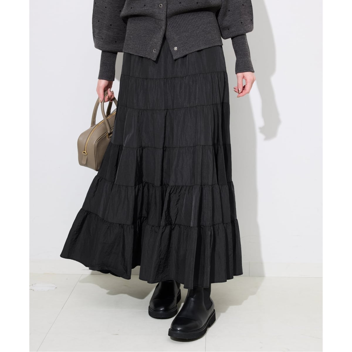 クリンクルフレアスカート | スローブ イエナ(SLOBE IENA) | マルイ