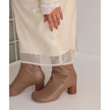 《追加3》SLOBE スクエアトゥショートブーツ