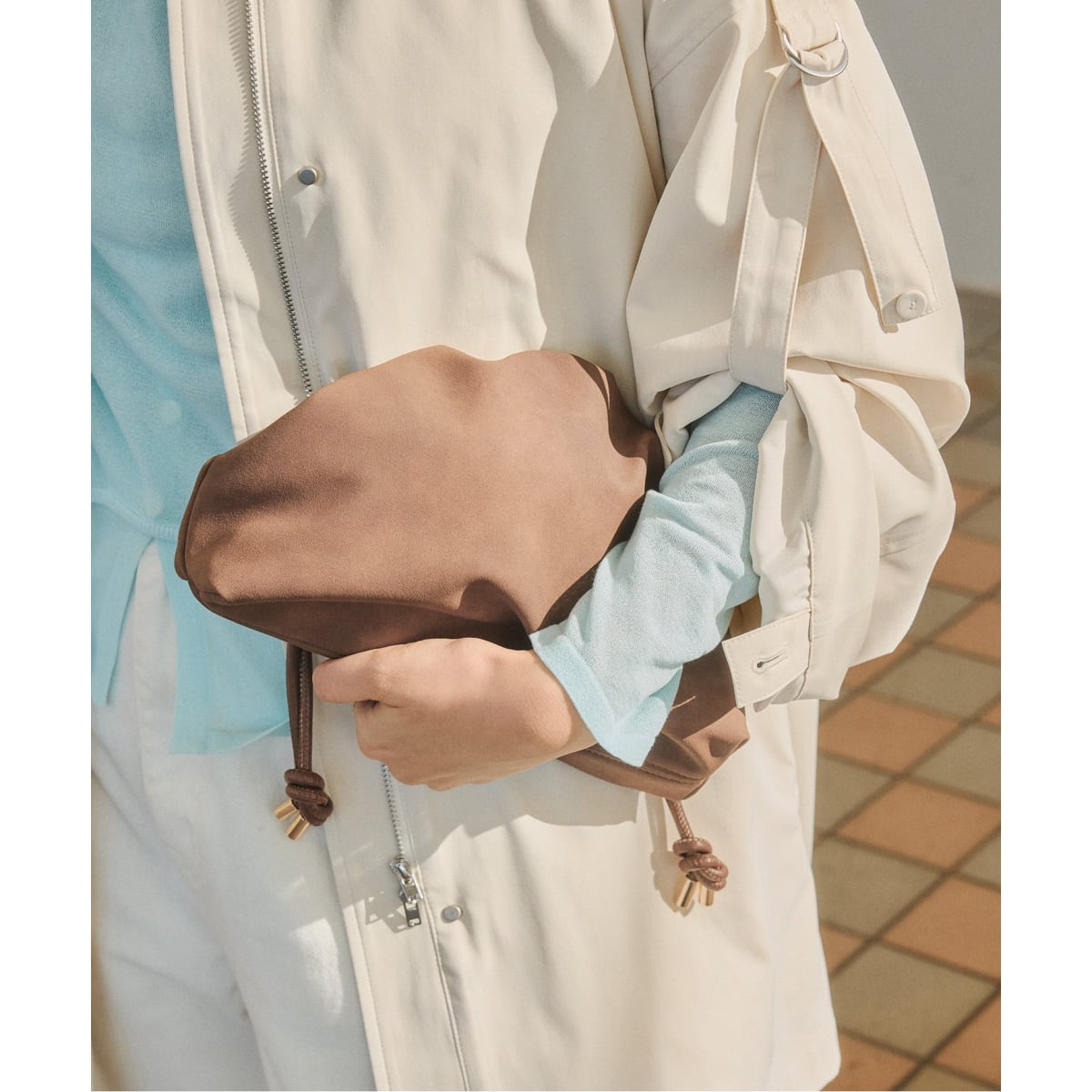 SLOBE IENA メイド サム スポーツ ウェア　スローブ イエナロゴバッグ made some sports wear for SLOBE IENA ナイロン LOGO BAG | スローブ