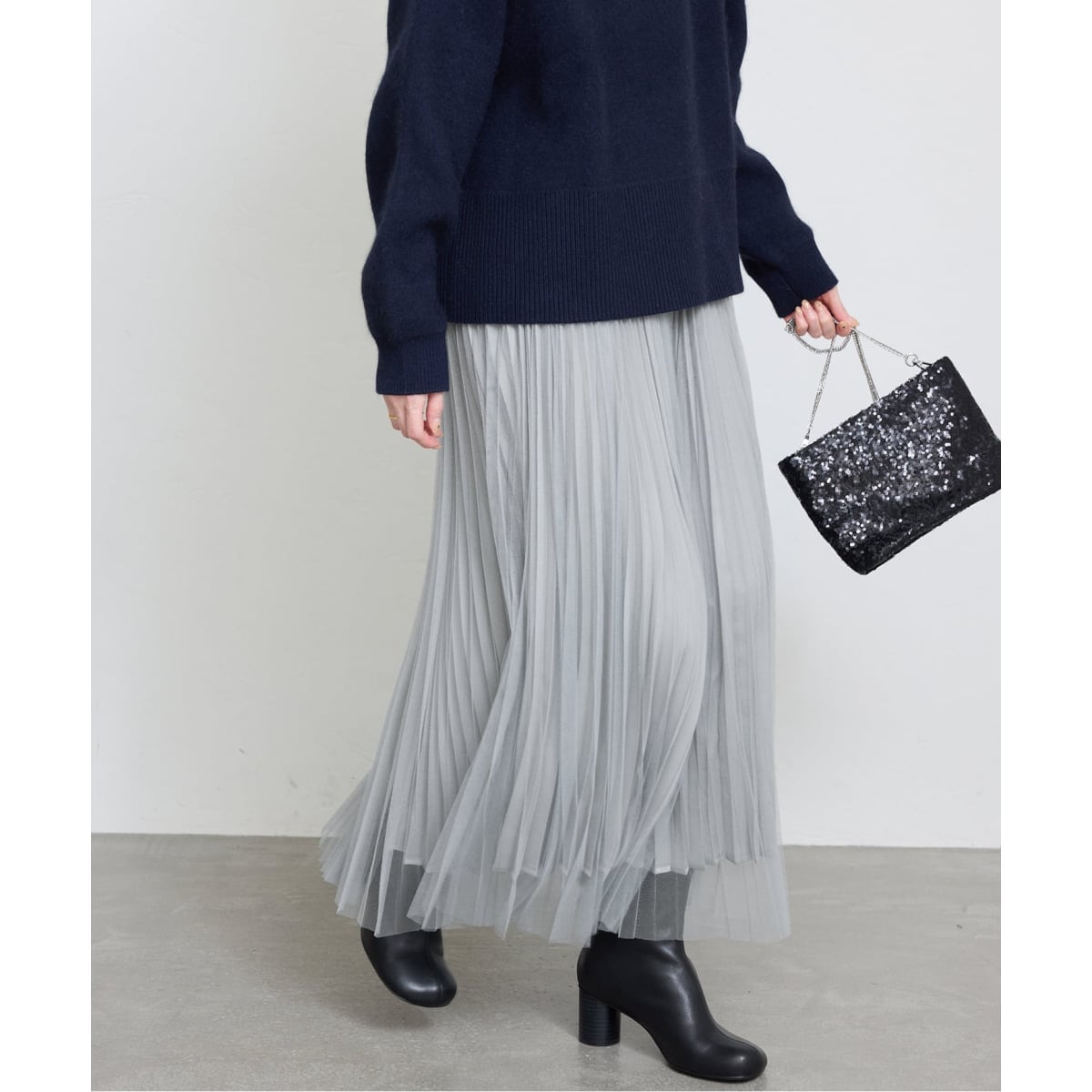 SLOBE IENA テレコイージースカート　新品未使用品　グレー イエナ テレコイージースカート | スローブ イエナ(SLOBE IENA) | マルイ