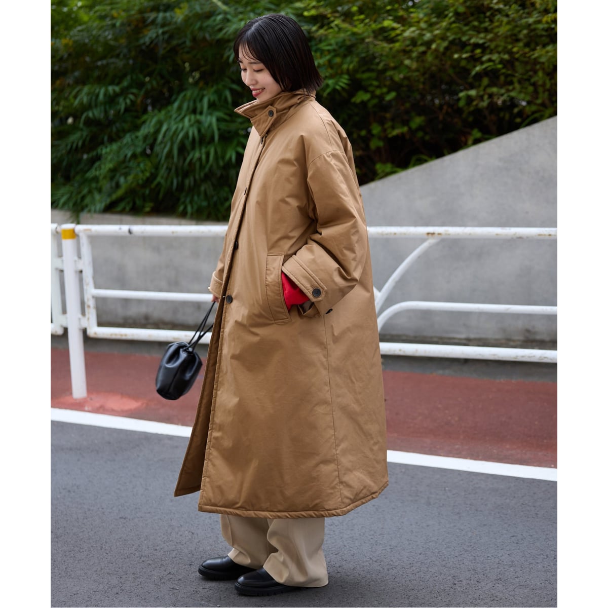 撥水中綿ステンカラーコート | スローブ イエナ(SLOBE IENA) | マルイ